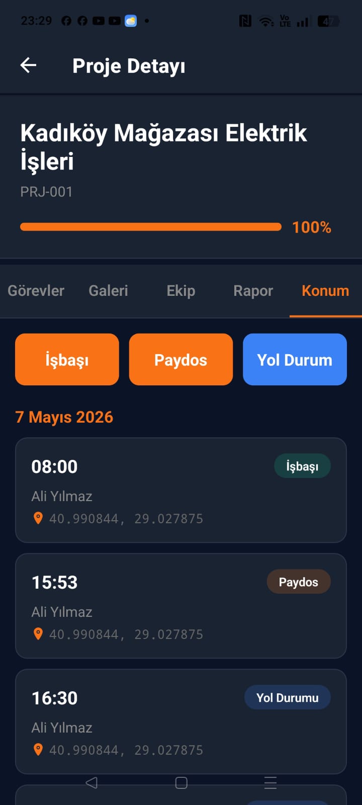 Konum Takibi